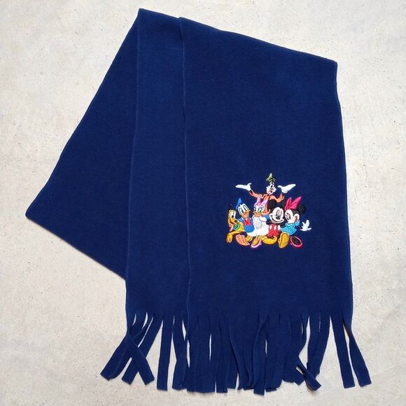 The Bradford Exchange Accessories - Bradford Exchange Walt Disney Mickey Mouse & Friends Fleece Scarf